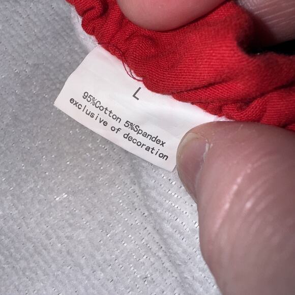 Disney Minnie Mouse Hooded Cape Bath Towel/Cover Up Red Seersucker Large - Picture 4 of 7